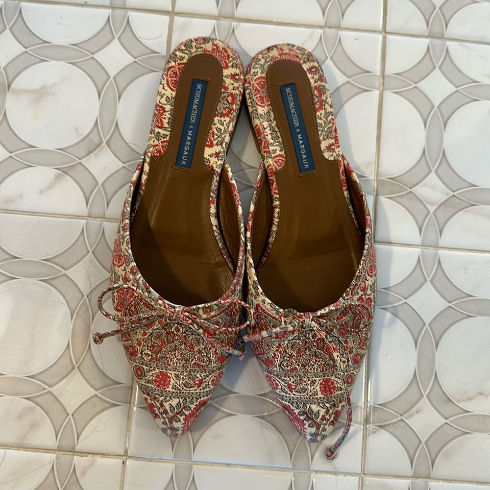 Margaux x Schumacher mules